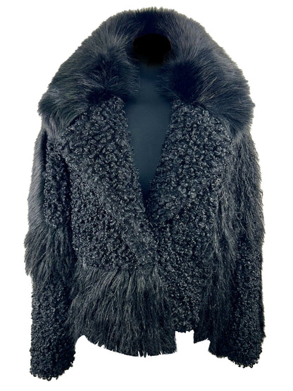 Giacca fake fur