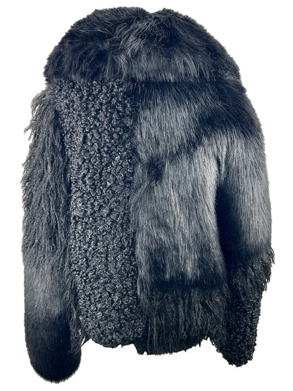 Giacca fake fur