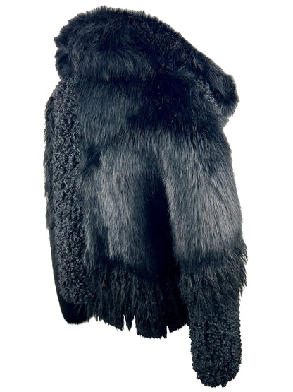 Giacca fake fur